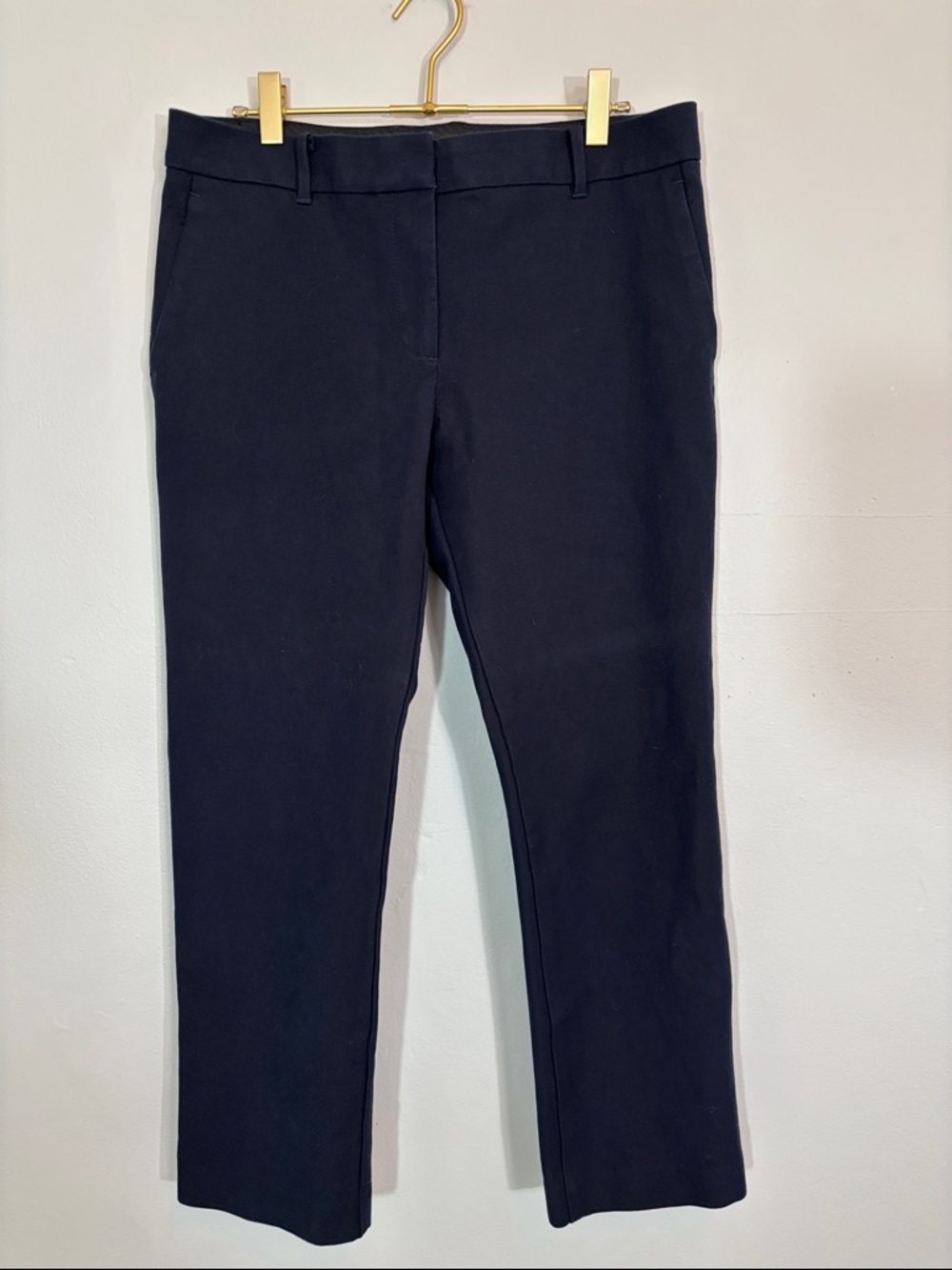 Ann Taylor Navy Blue Cropped Ankle Pants